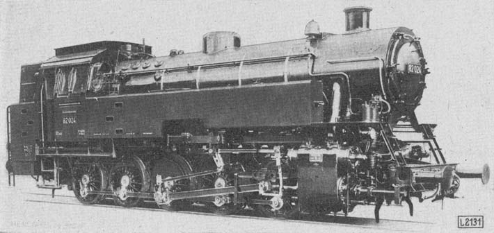 Bild 29 E h2-Güterzug-Tenderlokomotive Reihe 82