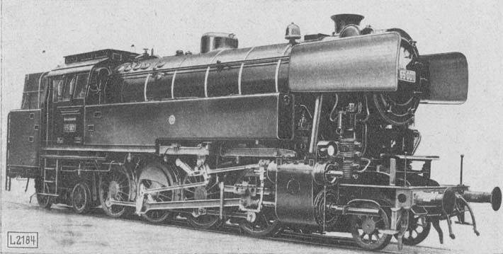 Bild 30 1' C 1' h2-Personenzug-Tenderlokomotive Reihe 65